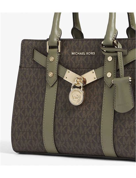 michael kors army green crossbody|Michael Kors green shoulder bags.